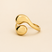 Detalle de Anillo Nerina Dorado Hadorelle