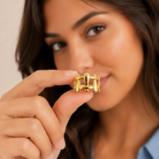 Detalle de Anillo Orielle Dorado Hadorelle
