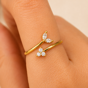 Detalle de Anillo Sirena Naia Hadorelle