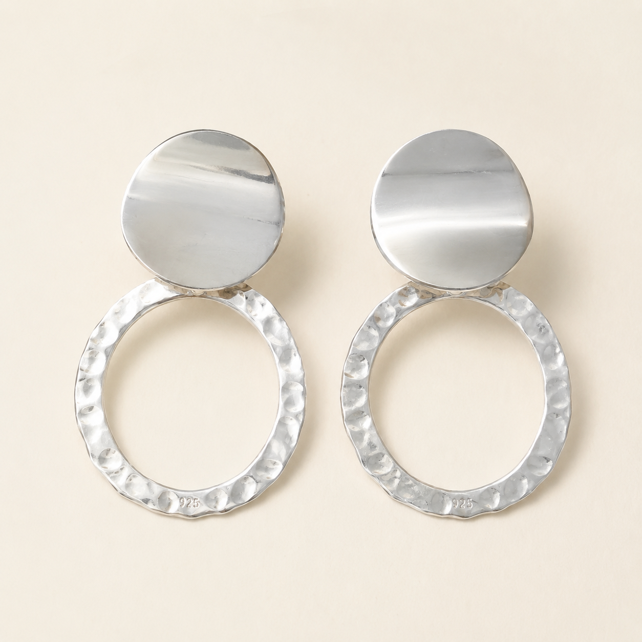 Aretes Alizée Plateados Plata .925