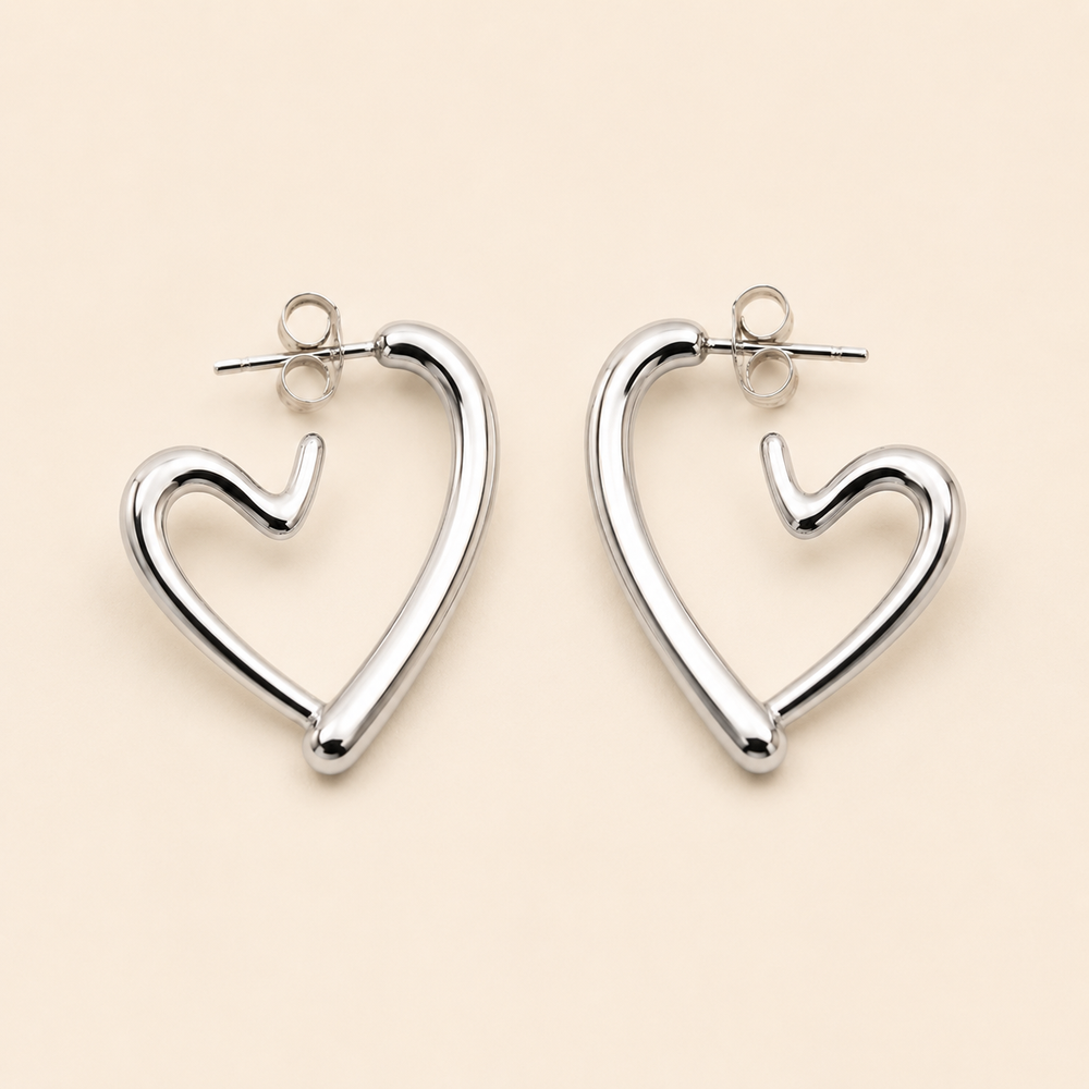 Aretes Amara Plateados