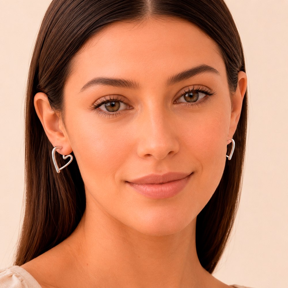 Aretes Amara Plateados