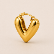 Aretes Amour Dorados Hadorelle look editorial