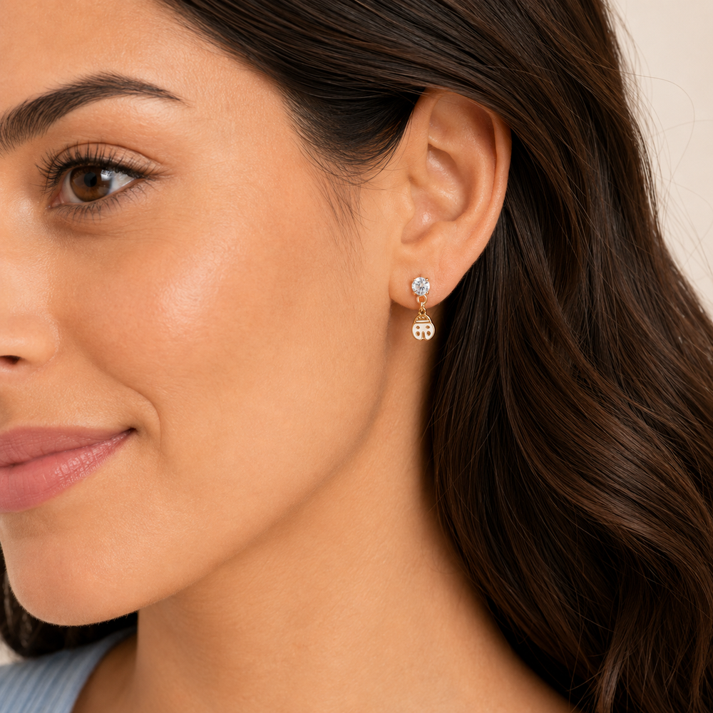 Aretes Catarina Colette Dorados