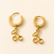 Aretes Cerise Dorados