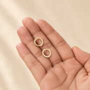 Aretes Círculo Célie Dorados