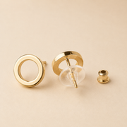 Aretes Círculo Célie Dorados
