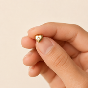 Aretes Corazón Étoile Dorados