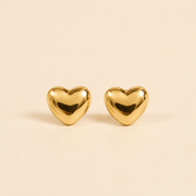 Aretes Corazón Noémie Dorados