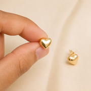 Aretes Corazón Noémie Dorados