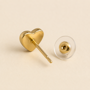 Aretes Corazón Noémie Dorados