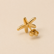 Aretes Estrella de Mar Calypso Dorados
