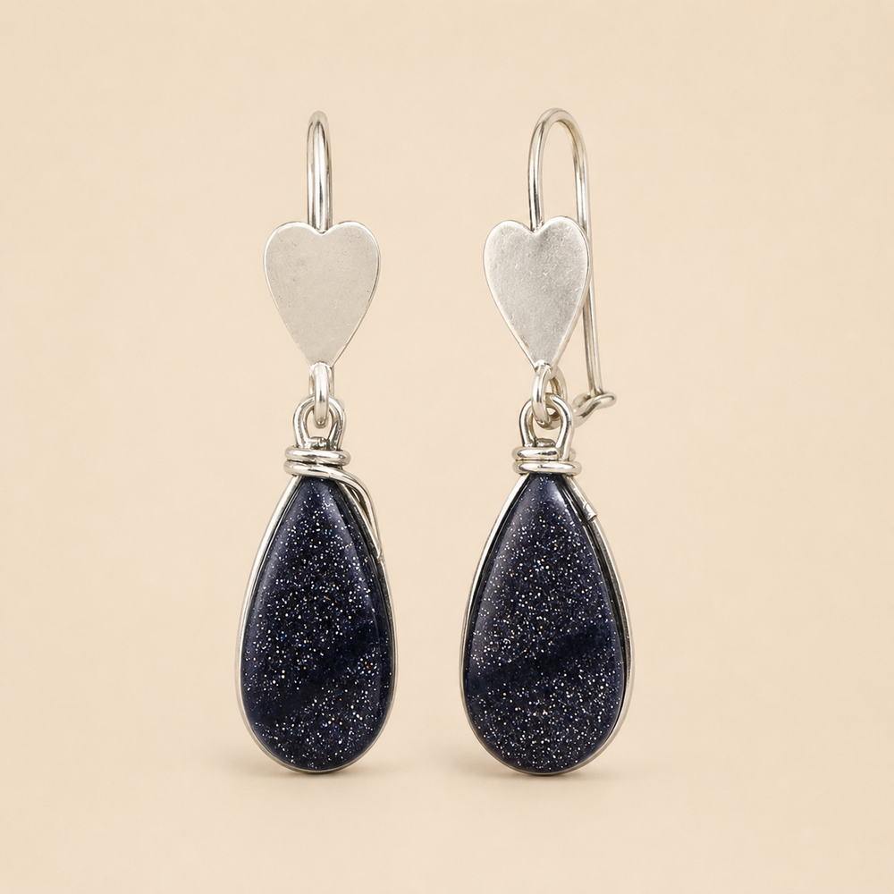 Aretes Noctelle Plata .925