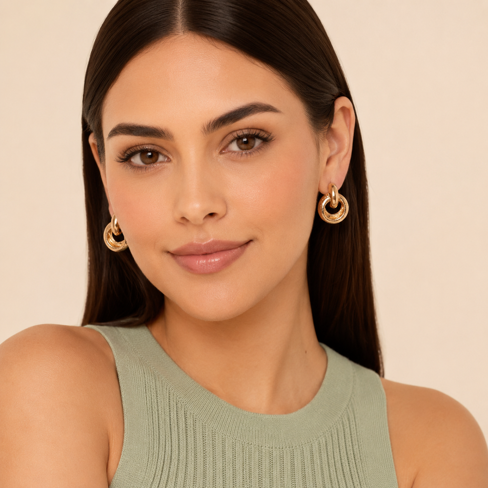 Aros Doriane Dorados