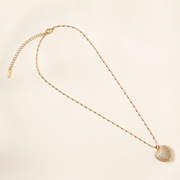 Collar Amour Perla Dorado