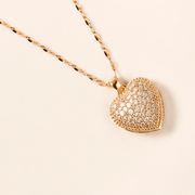 Collar Amour Perla Dorado