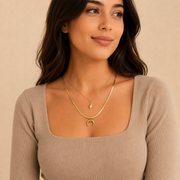 Cierre y acabado de Collar Astria Selene Hadorelle