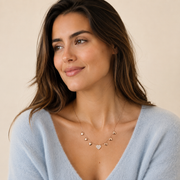 Collar Céliane Siete Corazones