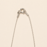 Collar Élodie Cristal Azul Plata .925