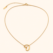 Collar Maelia Enlace Hadorelle en acero inoxidable