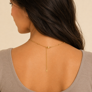 Collar Mariel Corazón Hadorelle look editorial