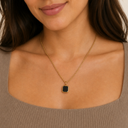 Detalle de Collar Nera Titanio Hadorelle