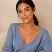 Collar Elianor Tres Corazones Plata .925