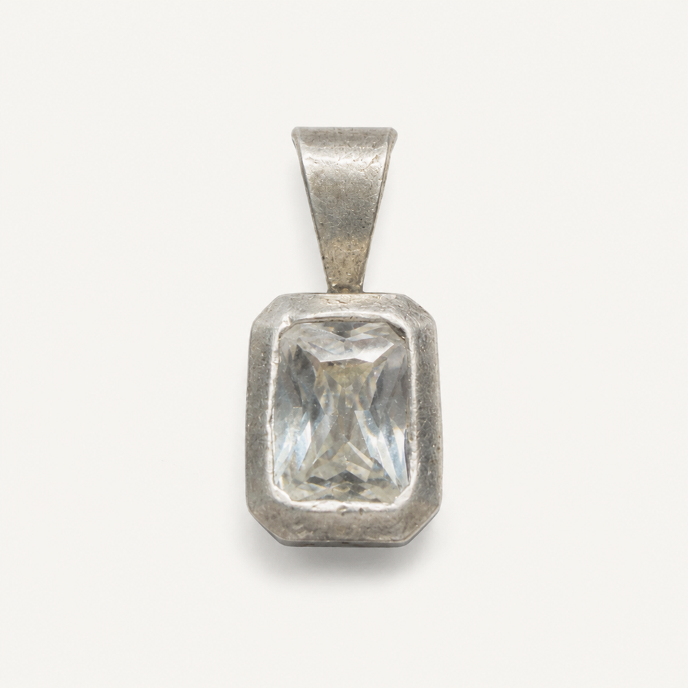 Dije Lucienne Cristal Plata .925
