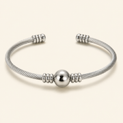 Pulsera Arven Esfera Plateada