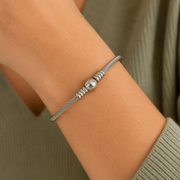 Pulsera Arven Esfera Plateada