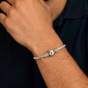 Pulsera Arven Esfera Plateada