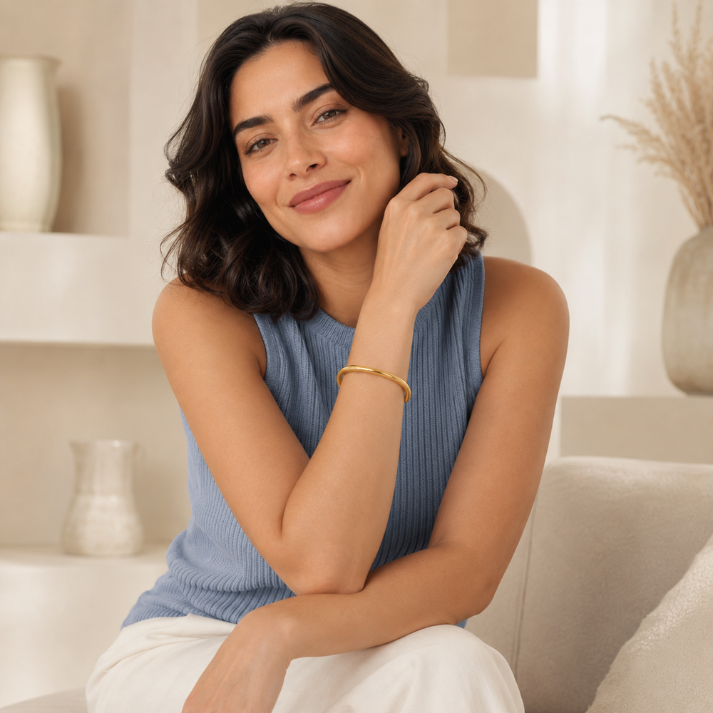 Pulsera Avelia Irregular Dorada