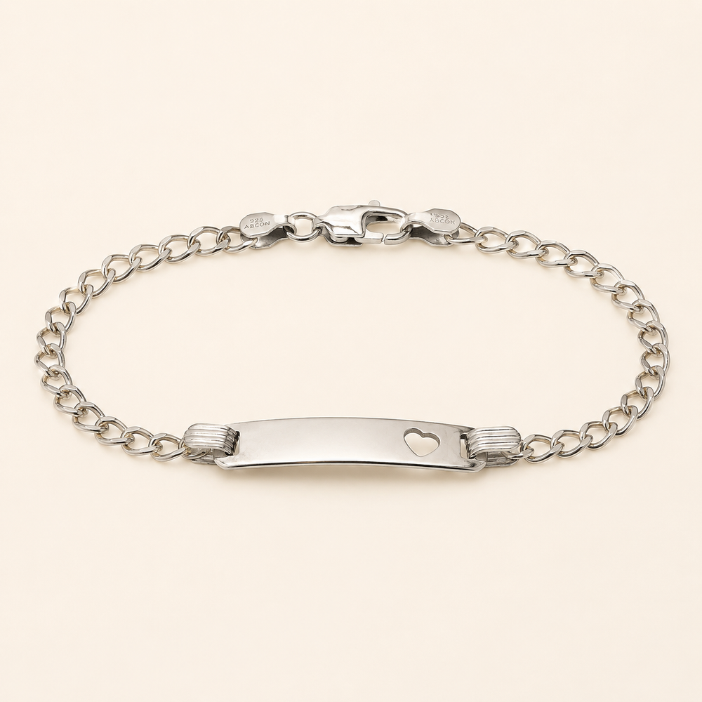 Pulsera Bebé Noélie Corazón Plata .925