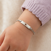 Pulsera Bebé Noélie Corazón Plata .925