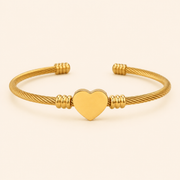 Pulsera Cuore Dorado