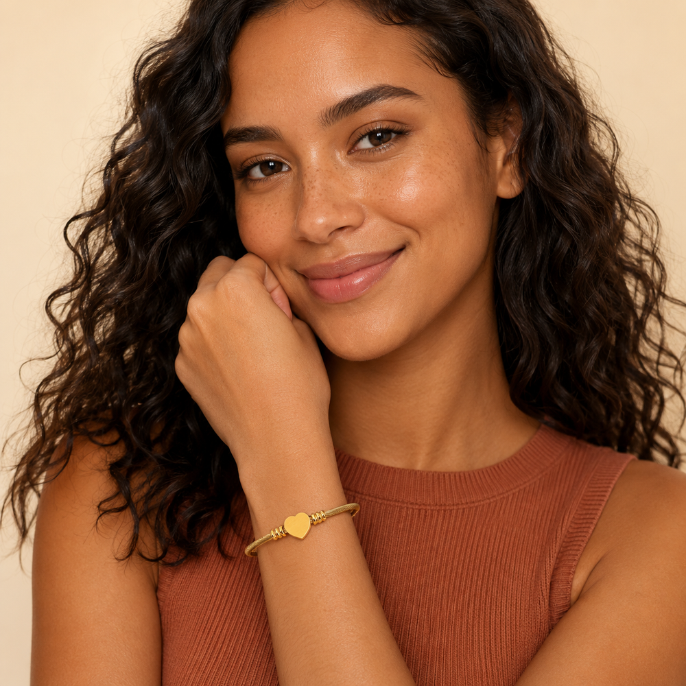 Pulsera Cuore Dorado