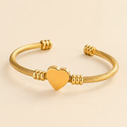 Pulsera Cuore Dorado