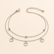 Pulsera Evelisse Tres Corazones