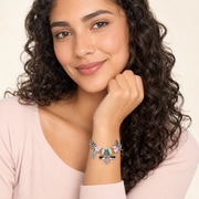 Pulsera Iriselle Charms Arcoíris