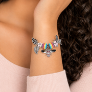 Pulsera Iriselle Charms Arcoíris
