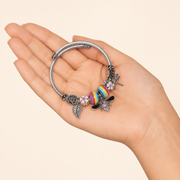 Pulsera Iriselle Charms Arcoíris