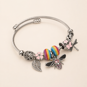 Pulsera Iriselle Charms Arcoíris