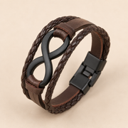 Pulsera Kael Infinito Café