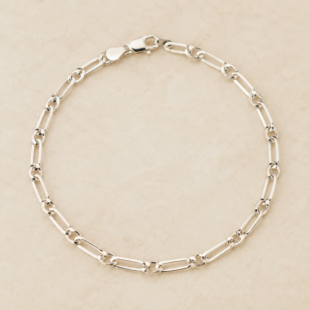 Pulsera Livelle Eslabón Plata .925