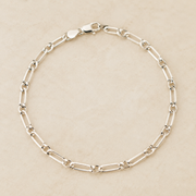 Pulsera Livelle Eslabón Plata .925