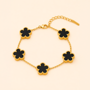 Pulsera Noir Flor Negra