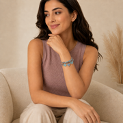 Pulsera Ondine Charms Turquesa