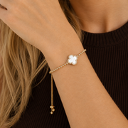 Pulsera Solenne Trébol Giratorio