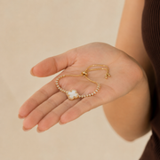Pulsera Solenne Trébol Giratorio