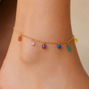 Tobillera Virela Cristal Hadorelle modelado